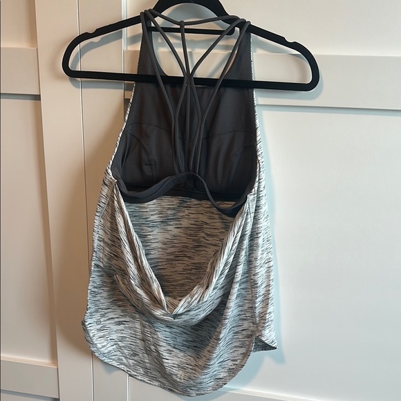 lululemon athletica Gray Strappy Tank Top - Picture 2 of 5